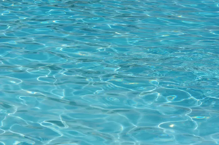 Shallow water near the shore